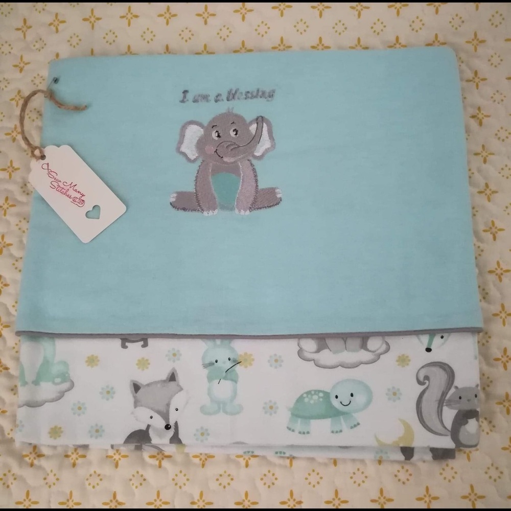 Embroidered Baby Blanket